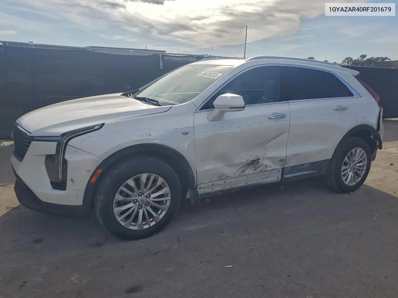 1GYAZAR40RF201679 2024 Cadillac Xt4 Luxury