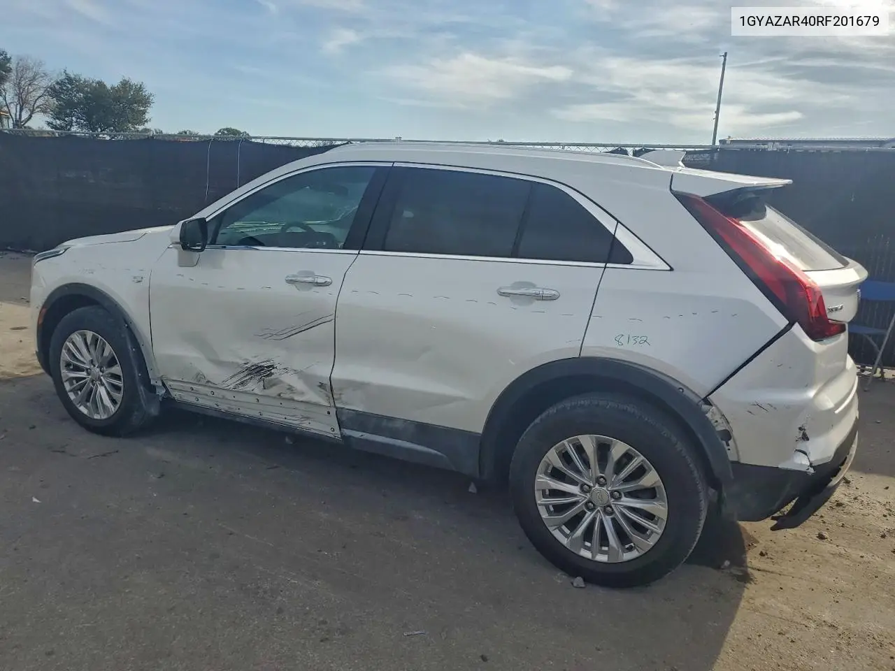 1GYAZAR40RF201679 2024 Cadillac Xt4 Luxury