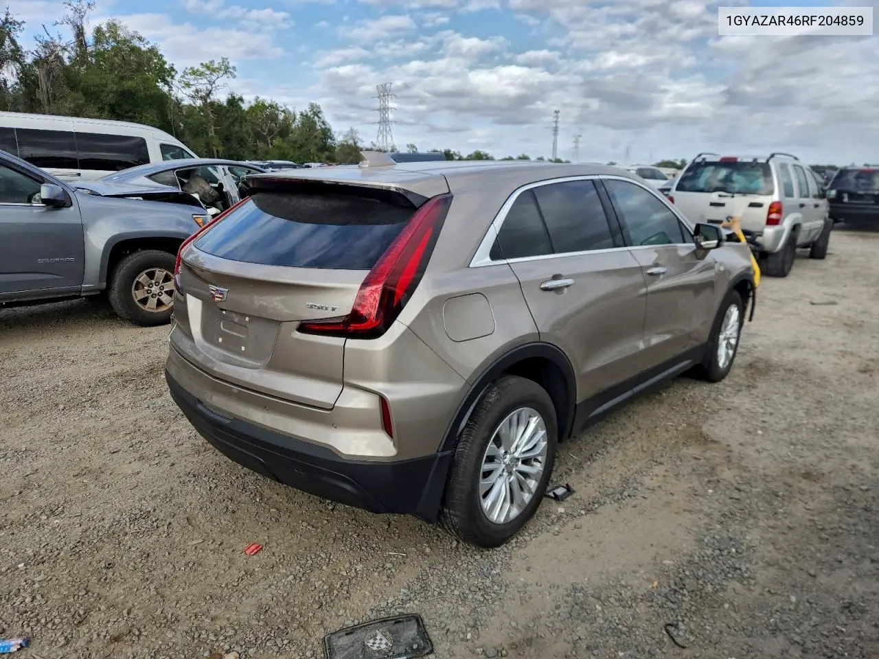 1GYAZAR46RF204859 2024 Cadillac Xt4 Luxury