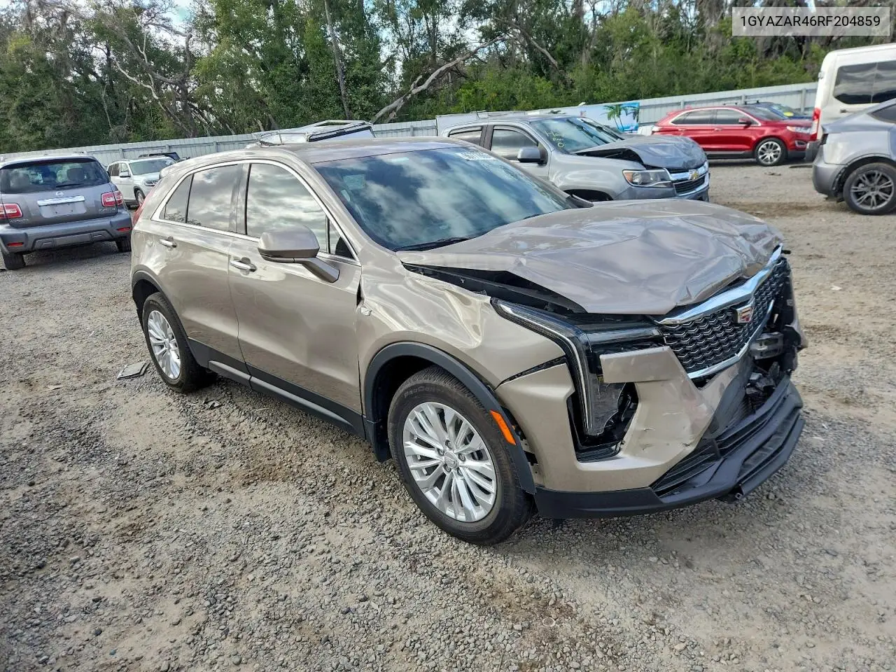 1GYAZAR46RF204859 2024 Cadillac Xt4 Luxury