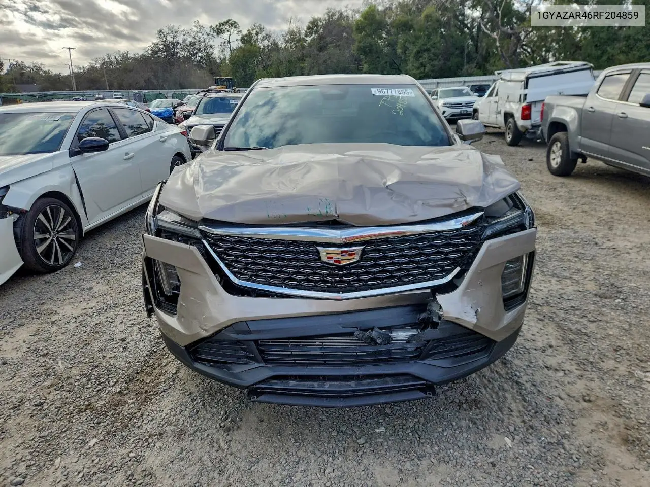 1GYAZAR46RF204859 2024 Cadillac Xt4 Luxury