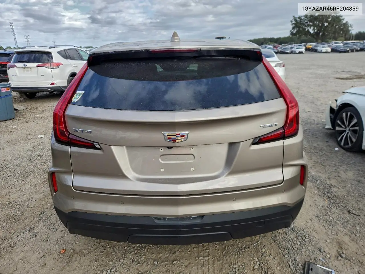 1GYAZAR46RF204859 2024 Cadillac Xt4 Luxury