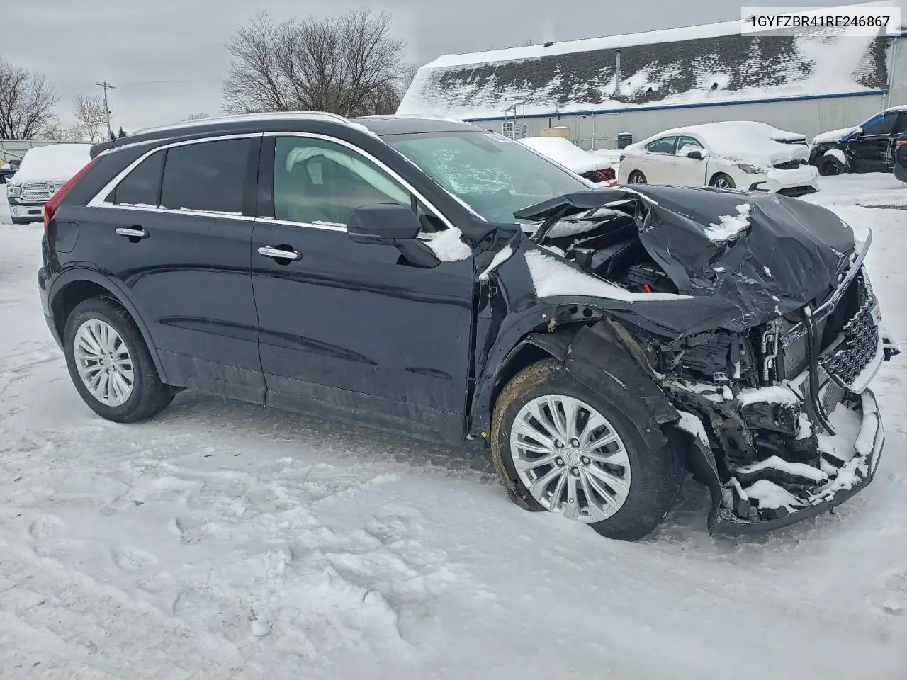 1GYFZBR41RF246867 2024 Cadillac Xt4 Luxury