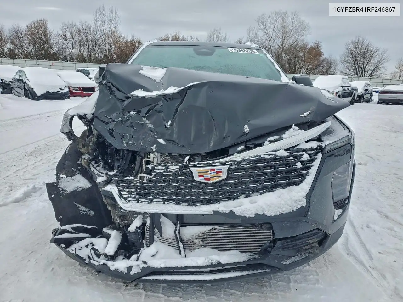1GYFZBR41RF246867 2024 Cadillac Xt4 Luxury