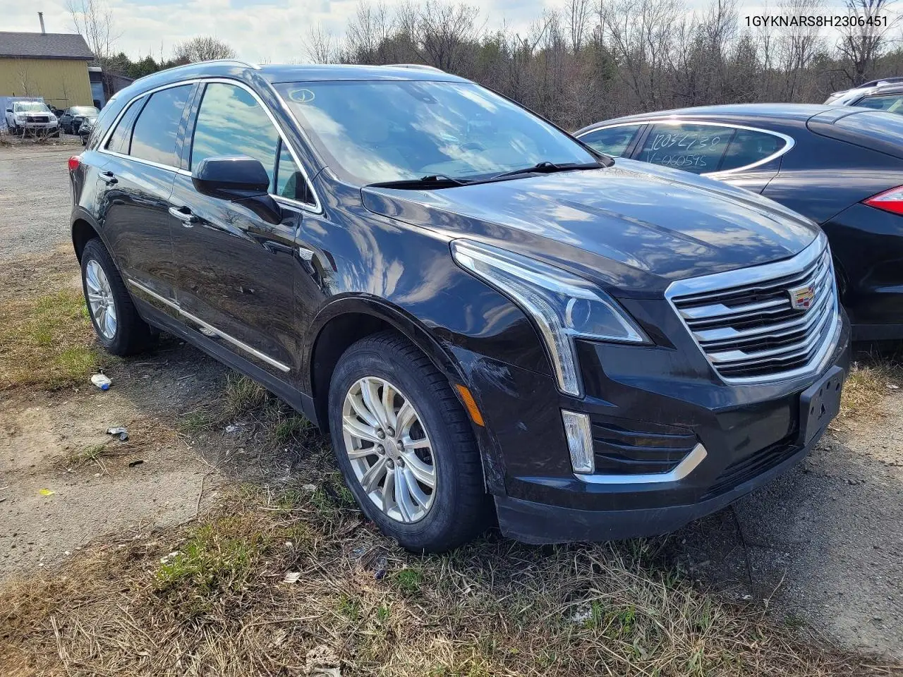 1GYKNARS8HZ306451 2017 Cadillac Xt5 Base