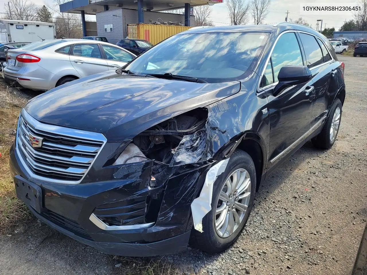 1GYKNARS8HZ306451 2017 Cadillac Xt5 Base