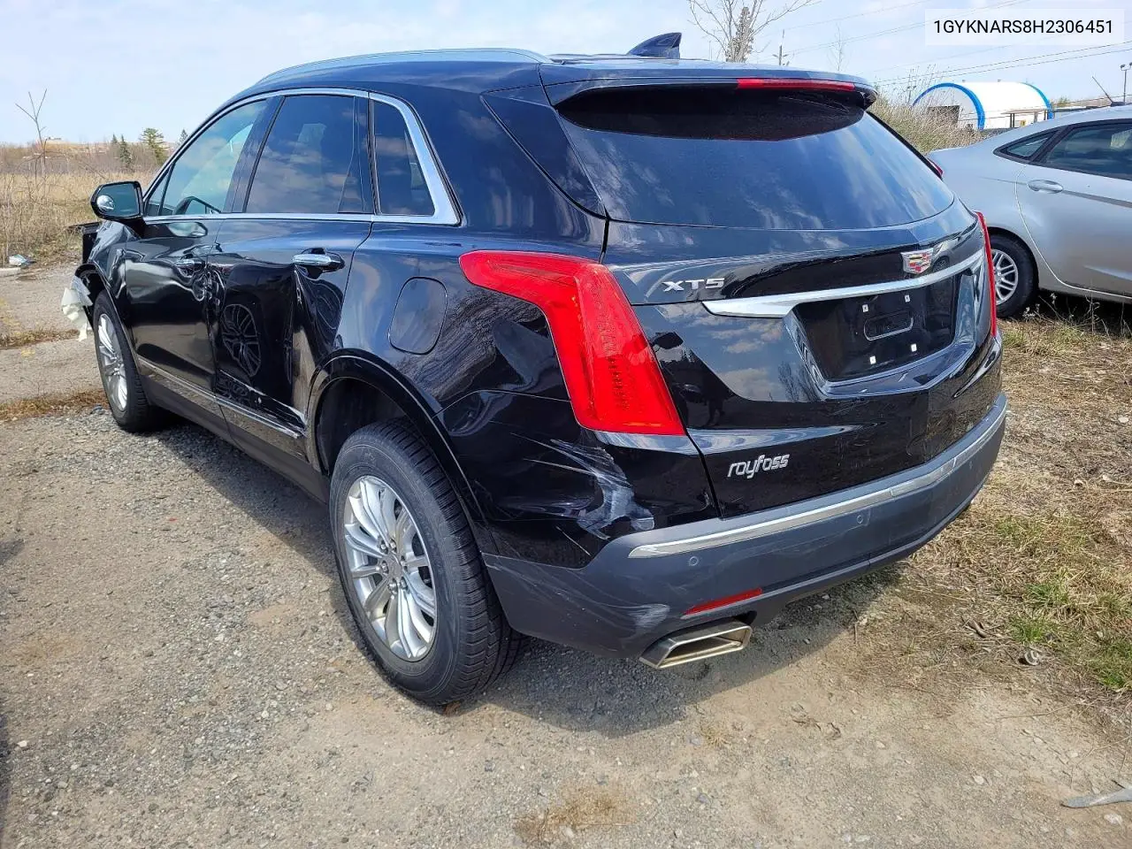 1GYKNARS8HZ306451 2017 Cadillac Xt5 Base