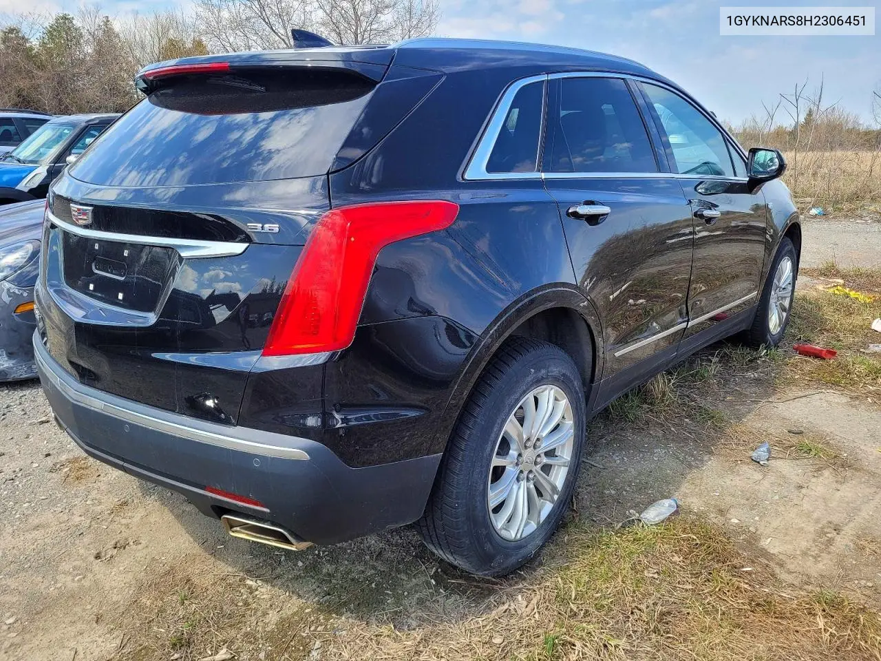 1GYKNARS8HZ306451 2017 Cadillac Xt5 Base