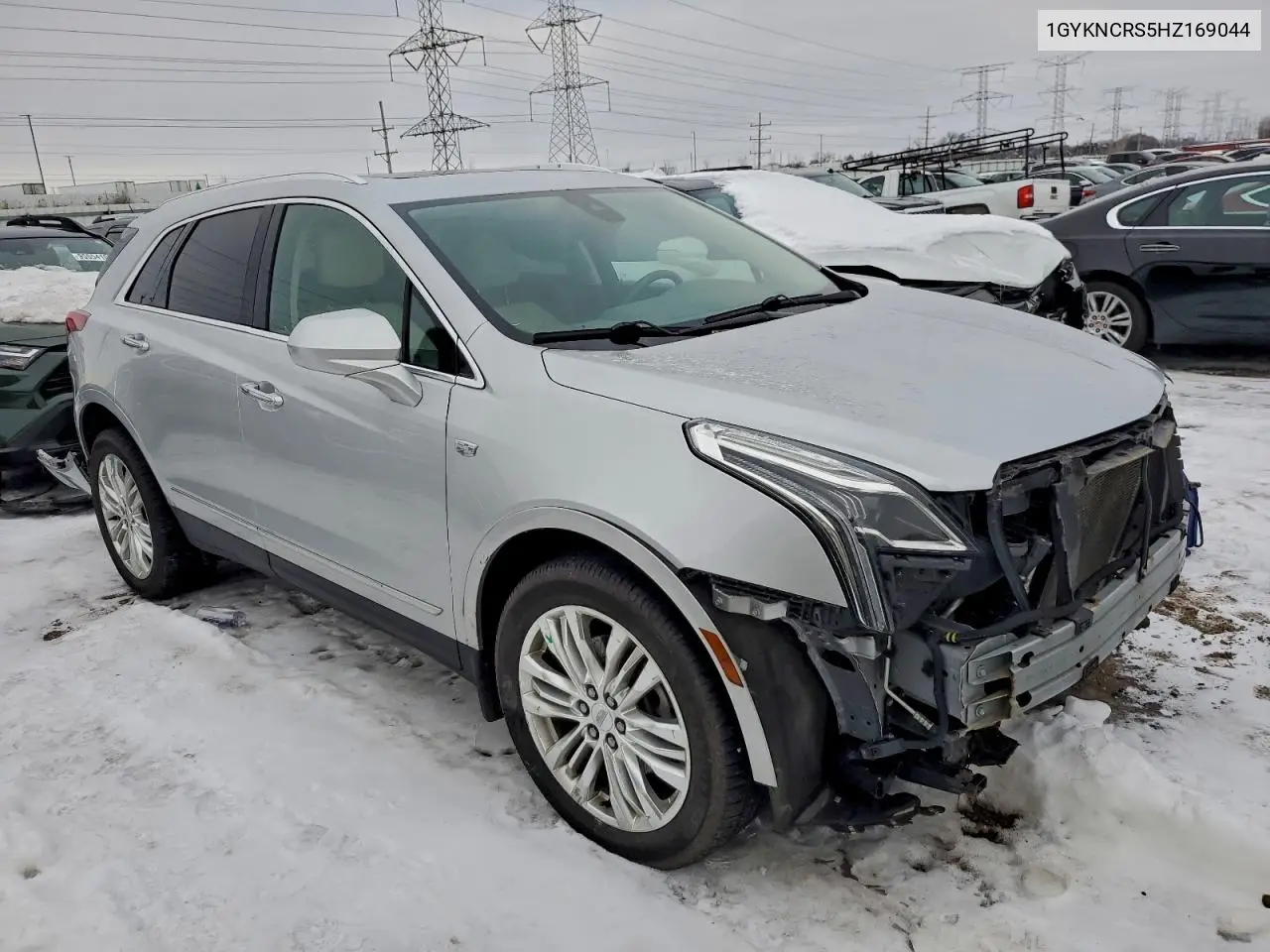 1GYKNCRS5HZ169044 2017 Cadillac Xt5 Premium Luxury