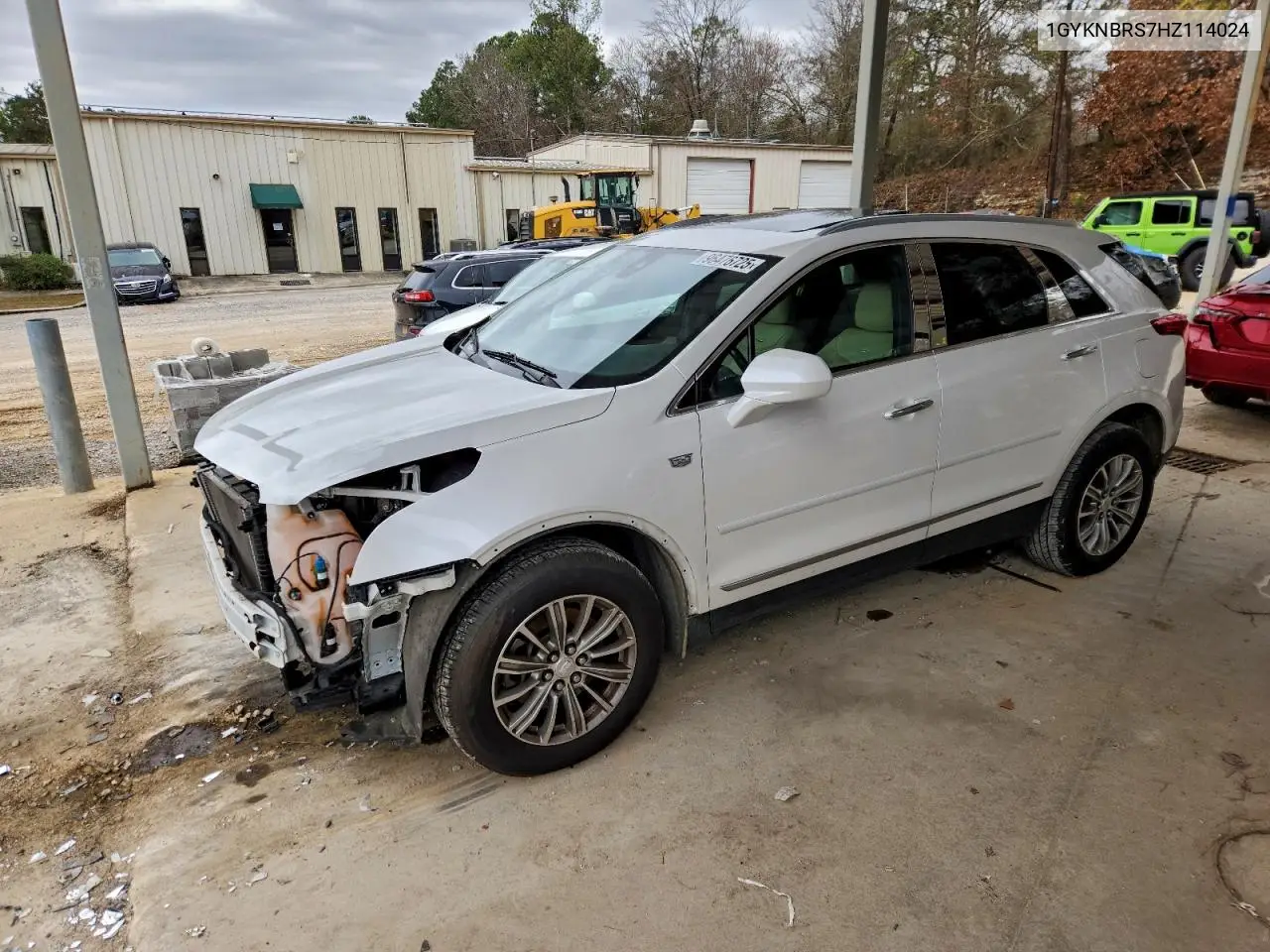 1GYKNBRS7HZ114024 2017 Cadillac Xt5 Luxury