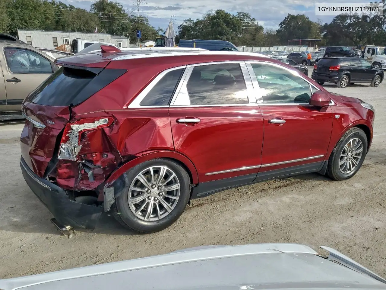 1GYKNBRS8HZ117871 2017 Cadillac Xt5 Luxury