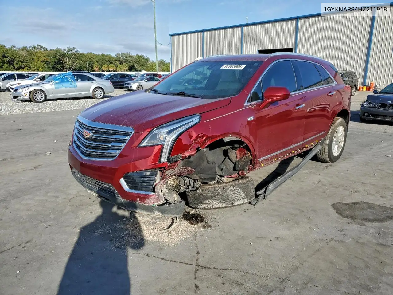 1GYKNARS4HZ211918 2017 Cadillac Xt5