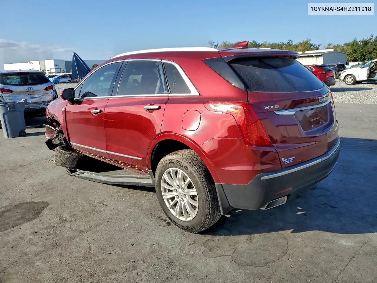 1GYKNARS4HZ211918 2017 Cadillac Xt5