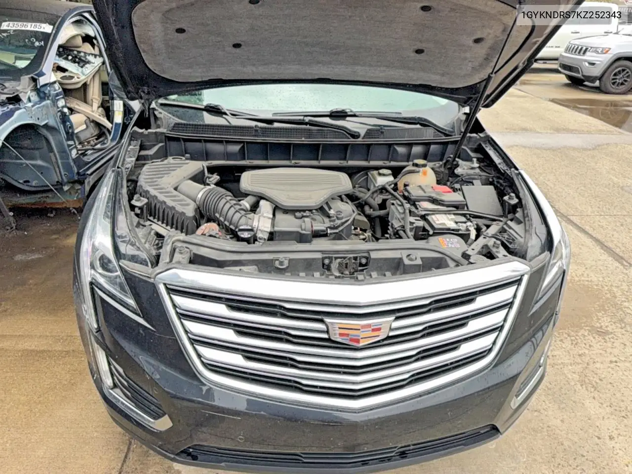 1GYKNDRS7KZ252343 2019 Cadillac Xt5 Luxury