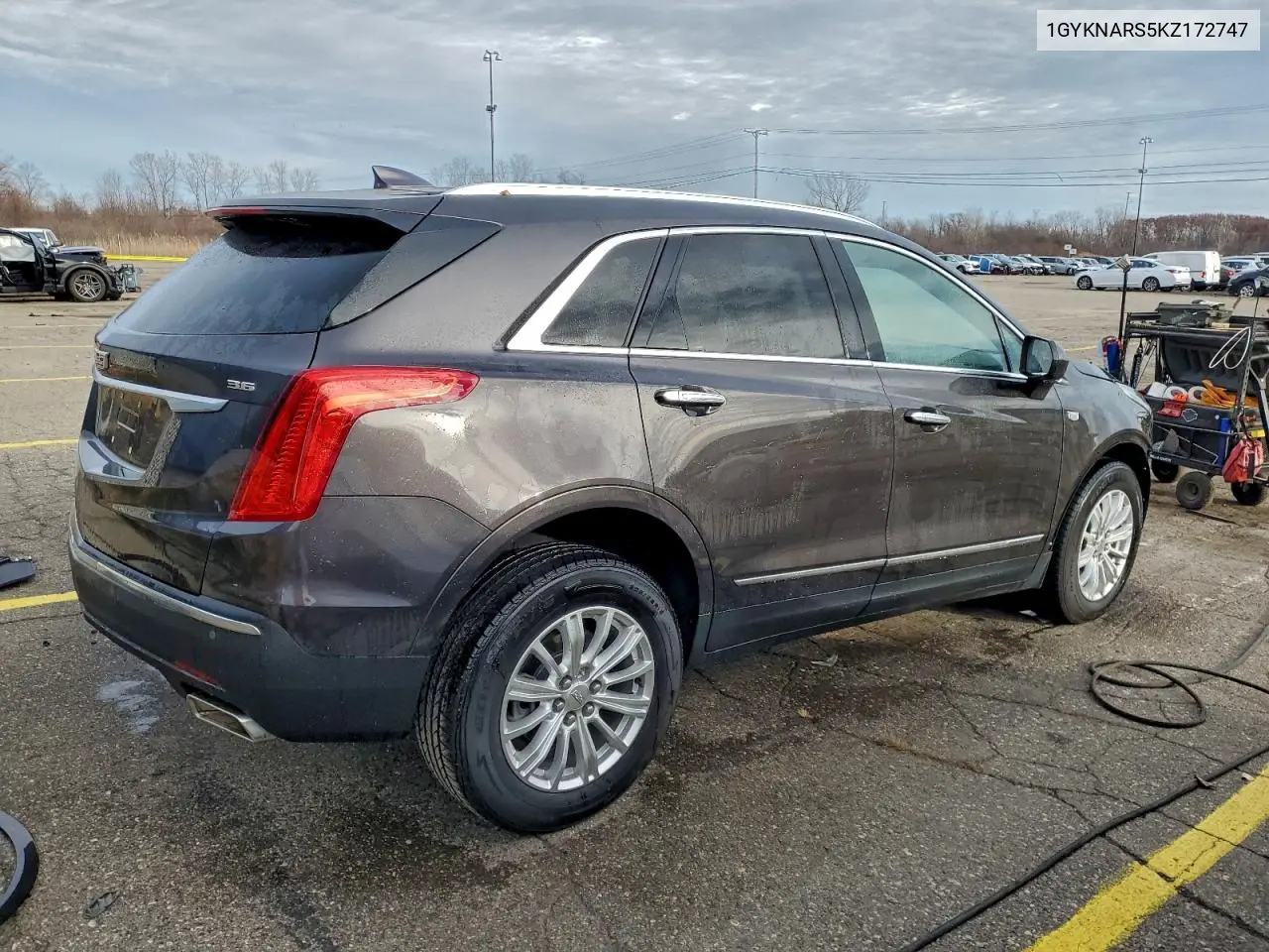 1GYKNARS5KZ172747 2019 Cadillac Xt5