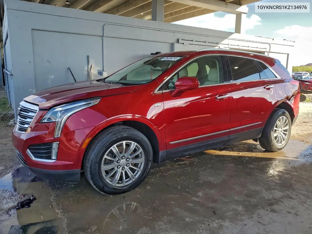 1GYKNCRS1KZ134976 2019 Cadillac Xt5 Luxury
