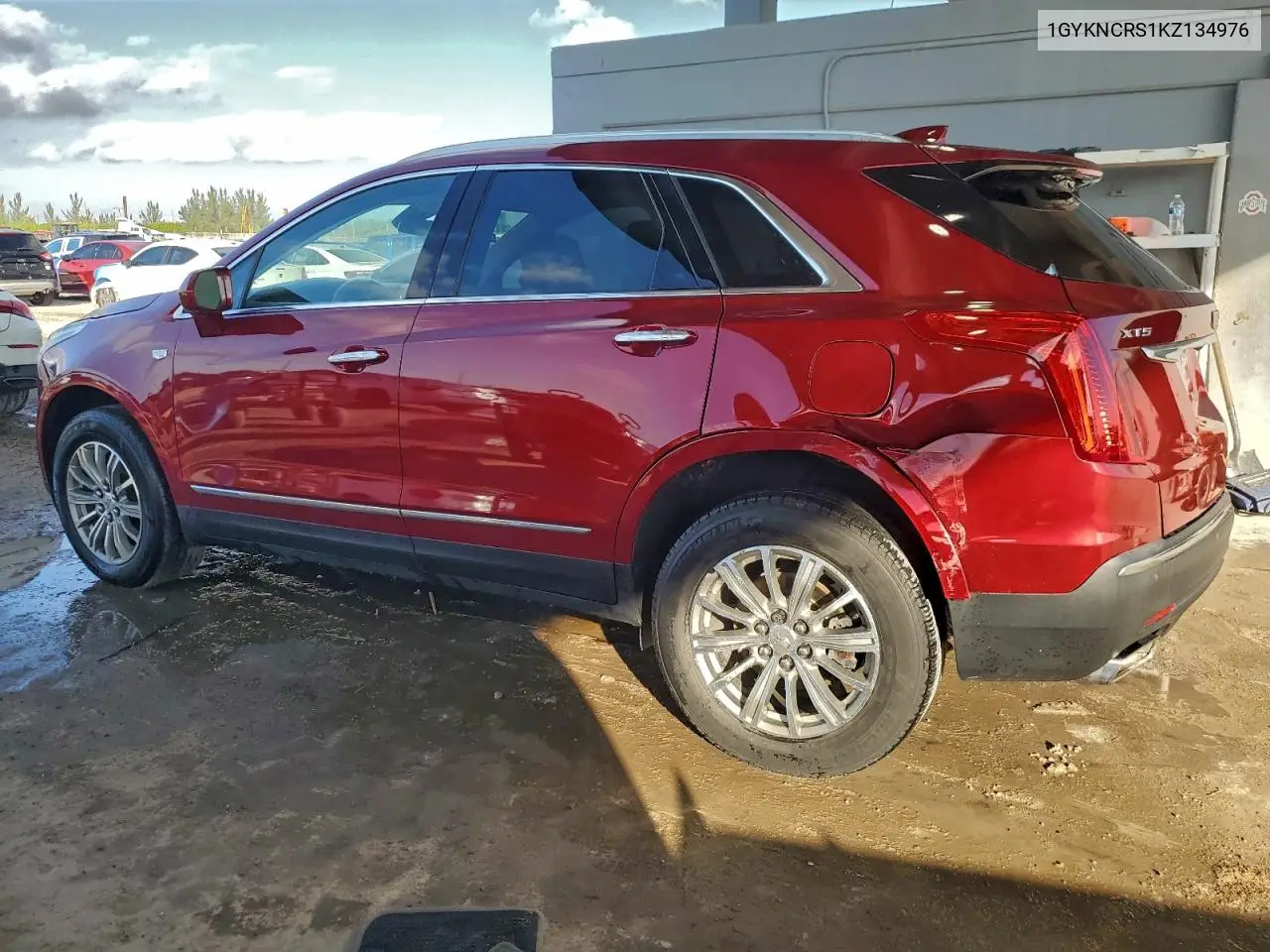 1GYKNCRS1KZ134976 2019 Cadillac Xt5 Luxury