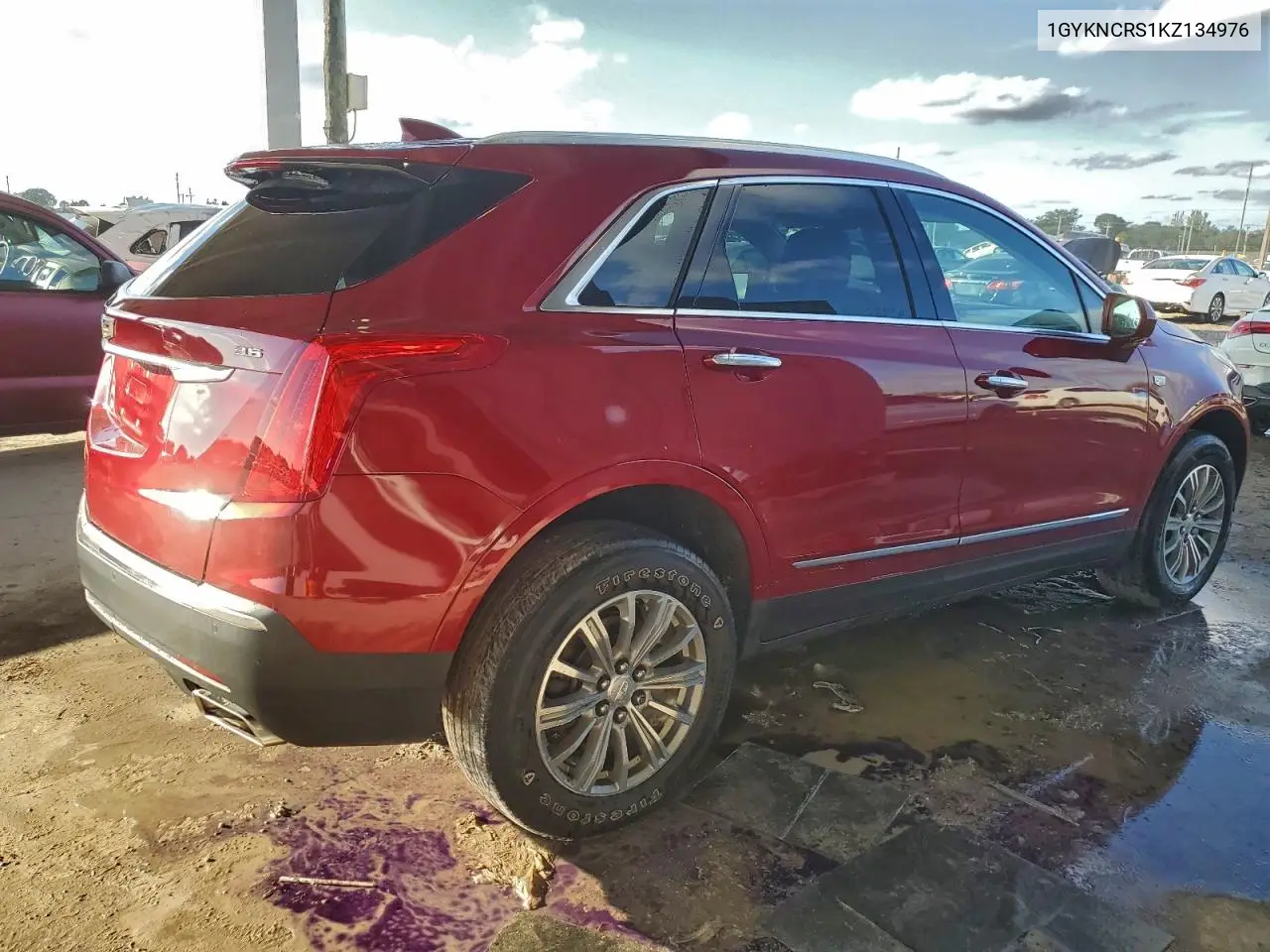1GYKNCRS1KZ134976 2019 Cadillac Xt5 Luxury