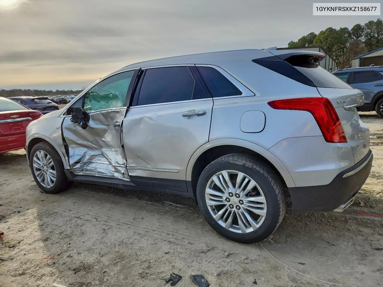 1GYKNFRSXKZ158677 2019 Cadillac Xt5 Premium Luxury