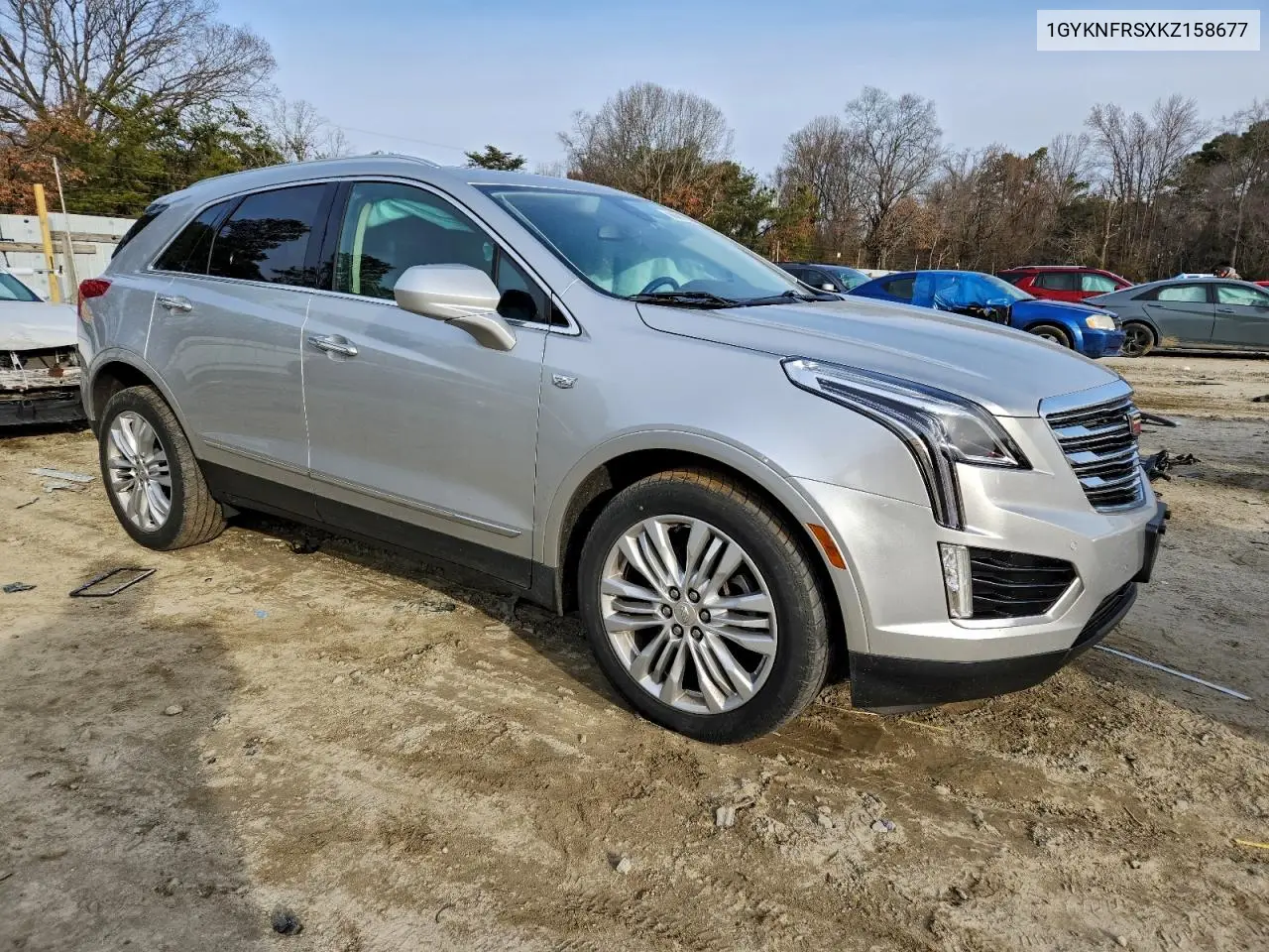 1GYKNFRSXKZ158677 2019 Cadillac Xt5 Premium Luxury