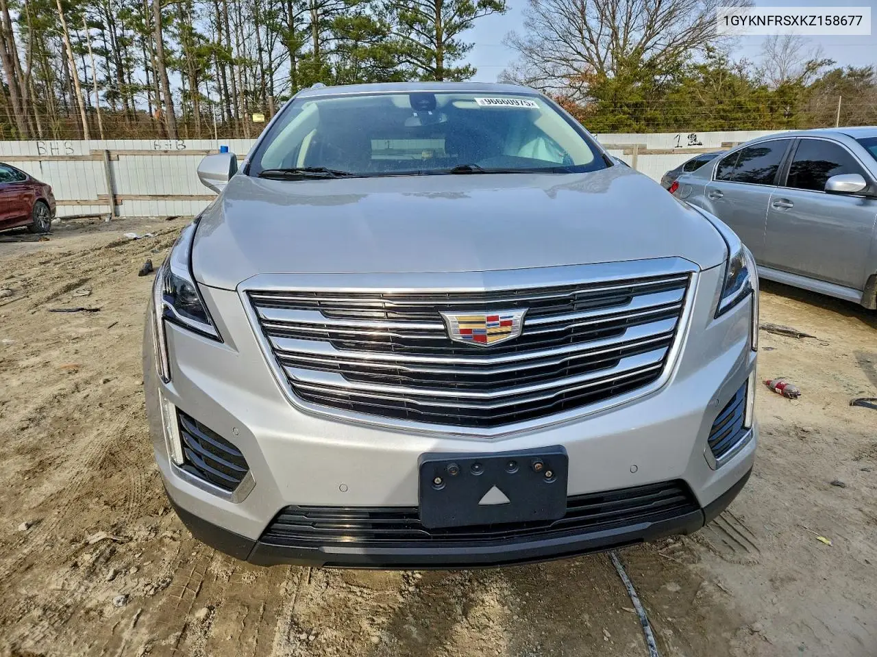 1GYKNFRSXKZ158677 2019 Cadillac Xt5 Premium Luxury