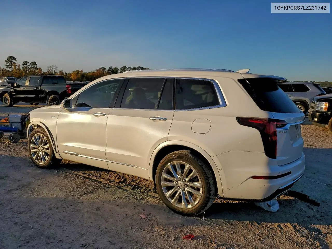 1GYKPCRS7LZ231742 2020 Cadillac Xt6 Premium Luxury