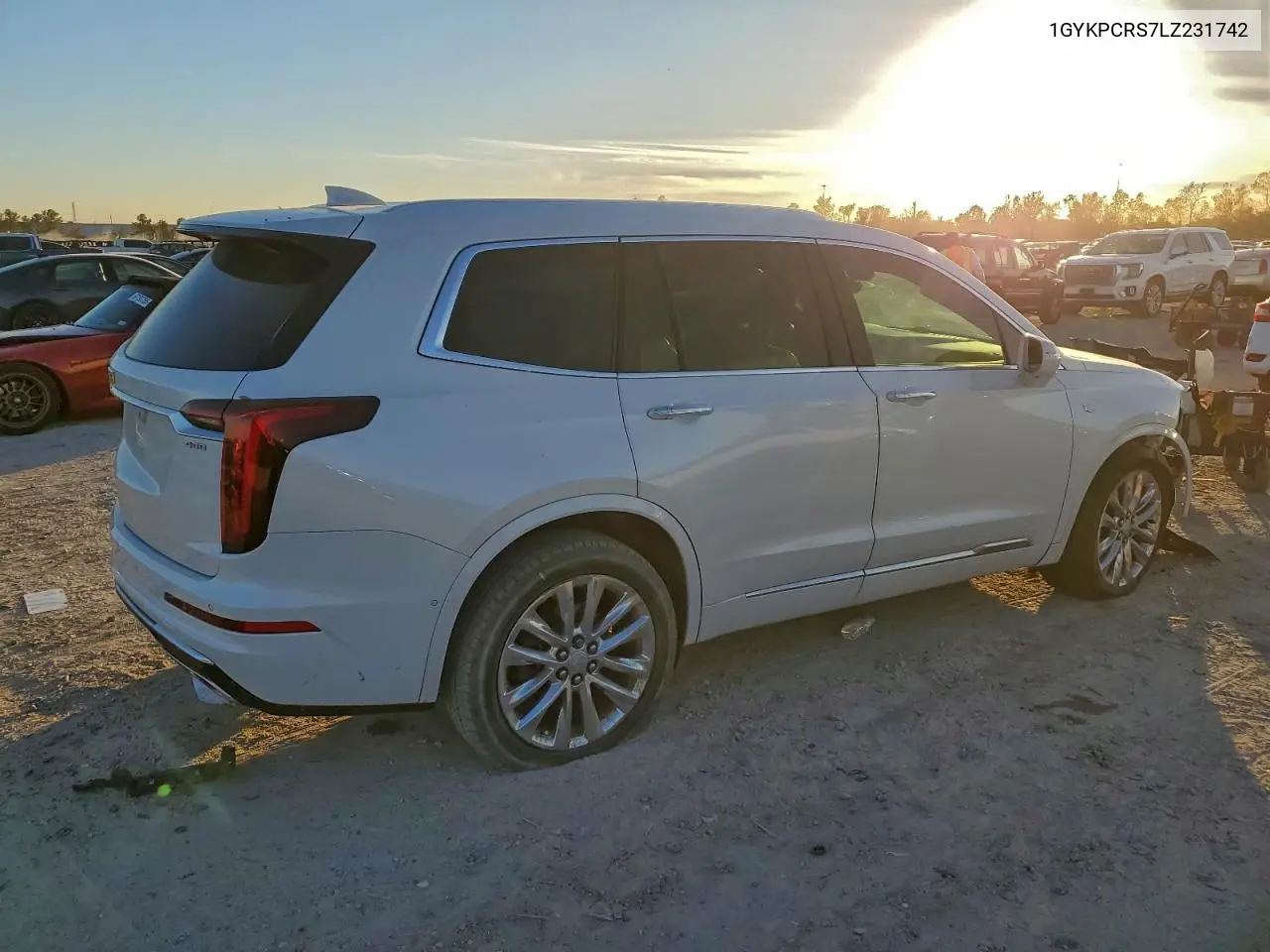 1GYKPCRS7LZ231742 2020 Cadillac Xt6 Premium Luxury