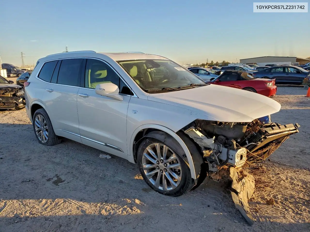 1GYKPCRS7LZ231742 2020 Cadillac Xt6 Premium Luxury