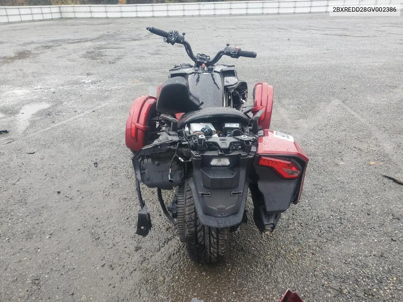 2BXREDD28GV002386 2016 Other Motorcycle Can-Am Spyder F3
