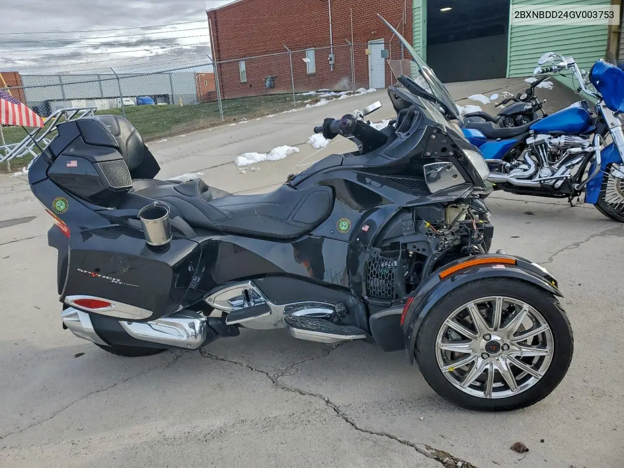2BXNBDD24GV003753 2016 Cann Can Am Spyder
