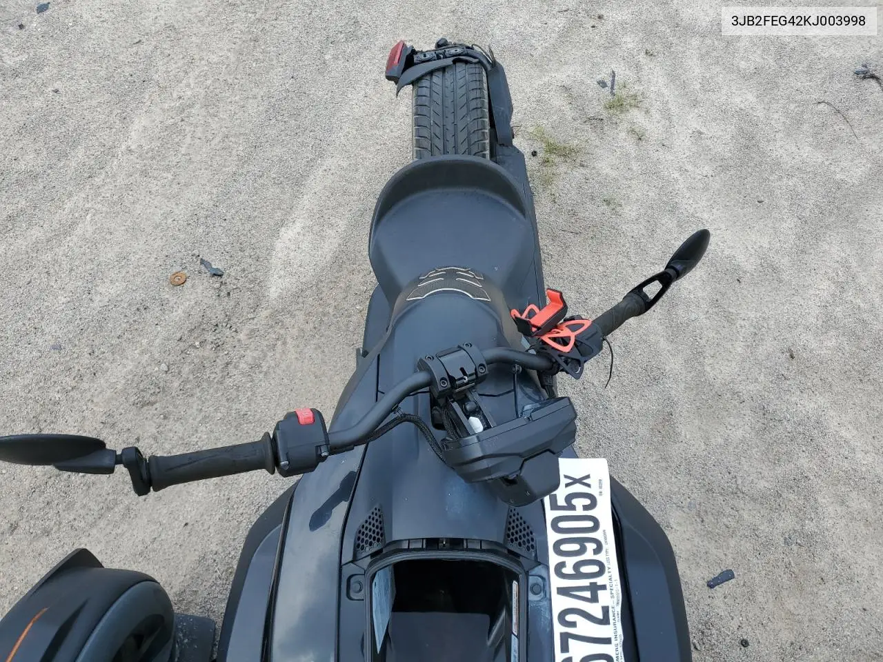 3JB2FEG42KJ003998 2019 Can-Am Ryker
