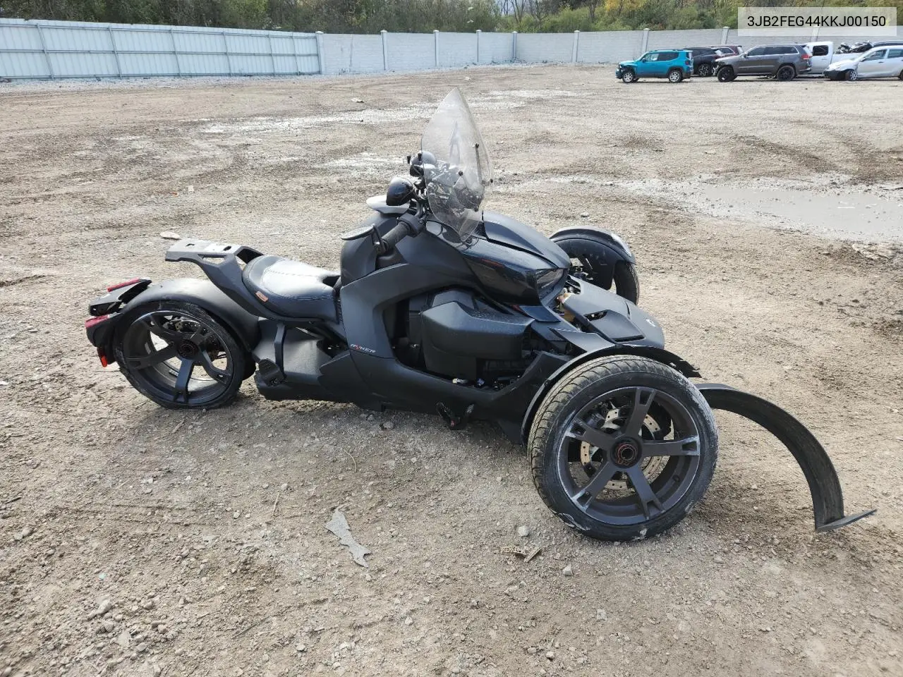 2019 Cann Can Am Ryker VIN: 3JB2FEG44KKJ00150 Lot: 89453925