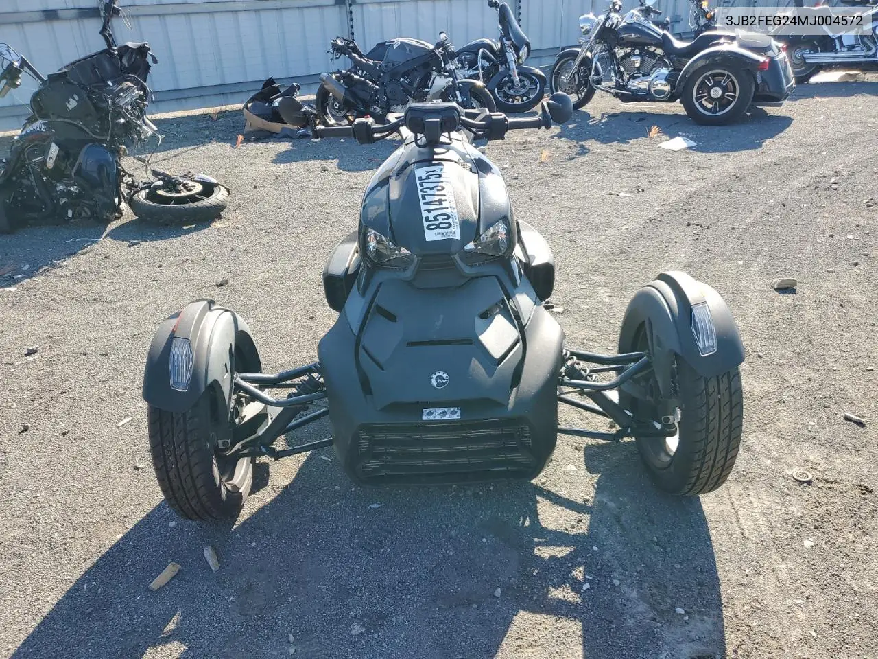 2021 Other Motorcycle Can Am Ryker 900 VIN: 3JB2FEG24MJ004572 Lot: 85147375