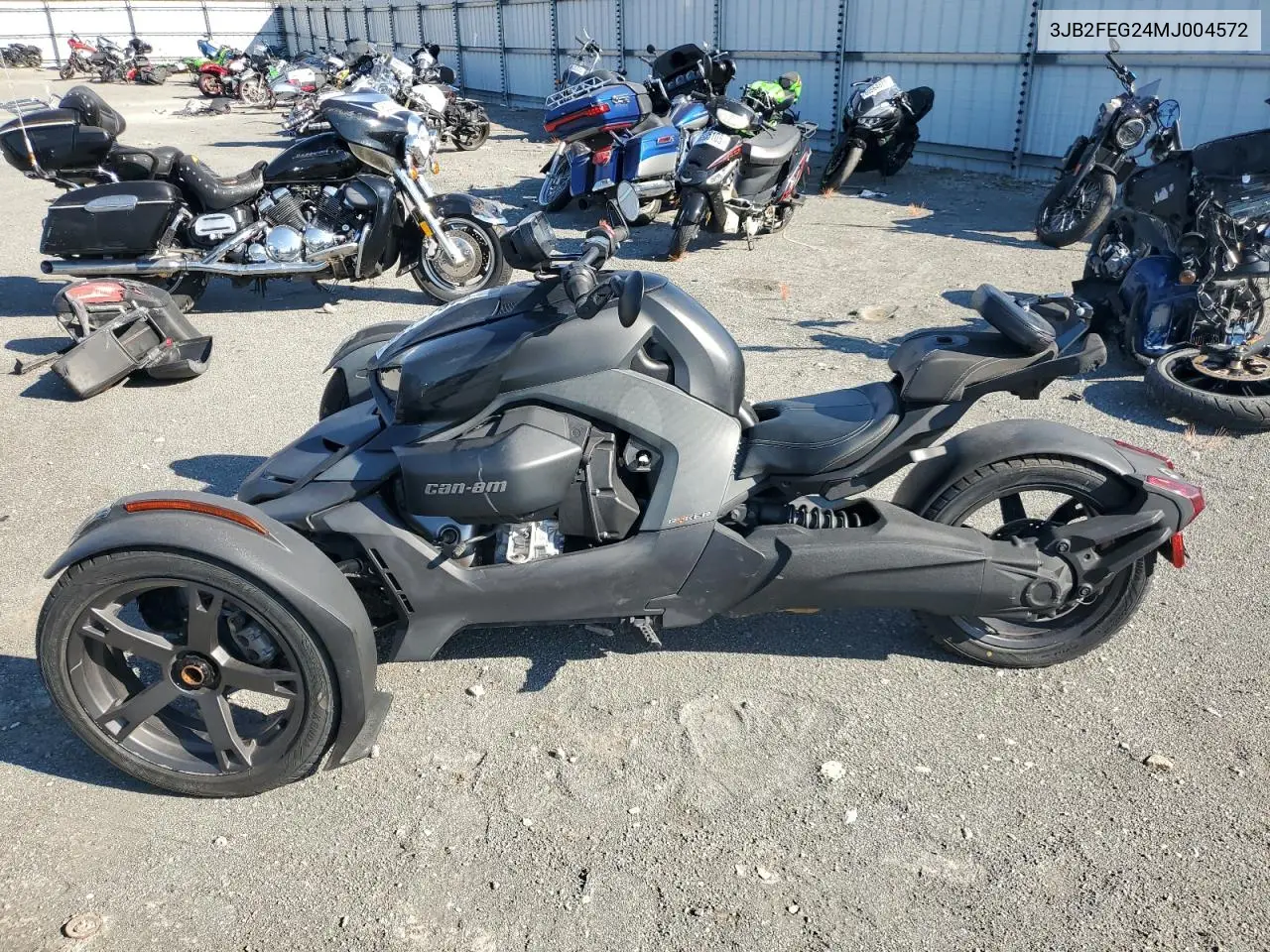 2021 Other Motorcycle Can Am Ryker 900 VIN: 3JB2FEG24MJ004572 Lot: 85147375