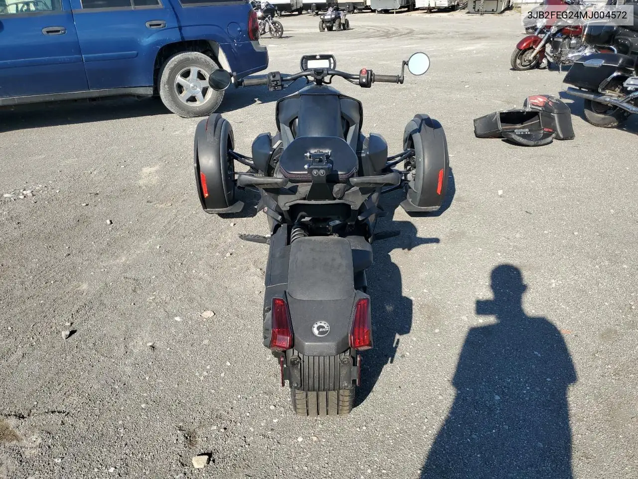 2021 Other Motorcycle Can Am Ryker 900 VIN: 3JB2FEG24MJ004572 Lot: 85147375
