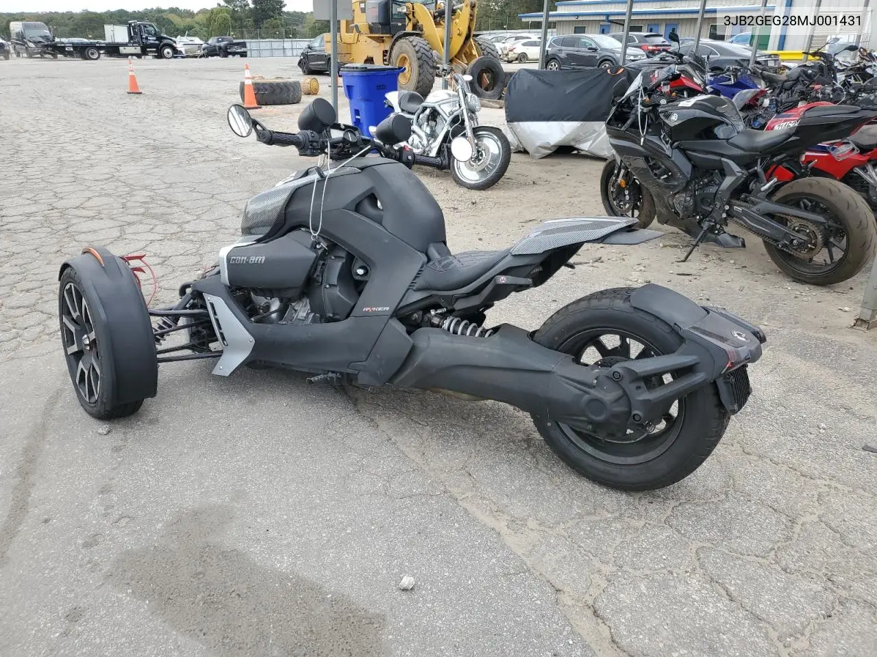 3JB2GEG28MJ001431 2021 Can-Am Ryker Rally Edition
