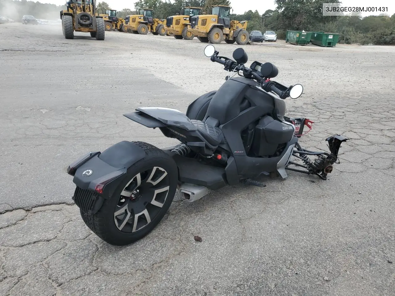 3JB2GEG28MJ001431 2021 Can-Am Ryker Rally Edition