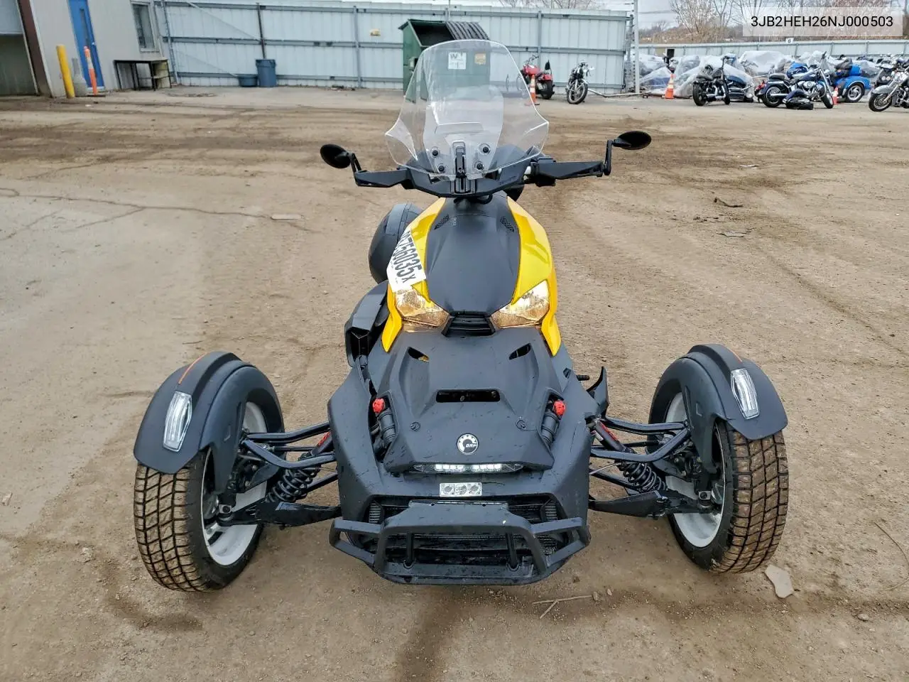 3JB2HEH26NJ000503 2022 Can-Am Ryker Rally Edition