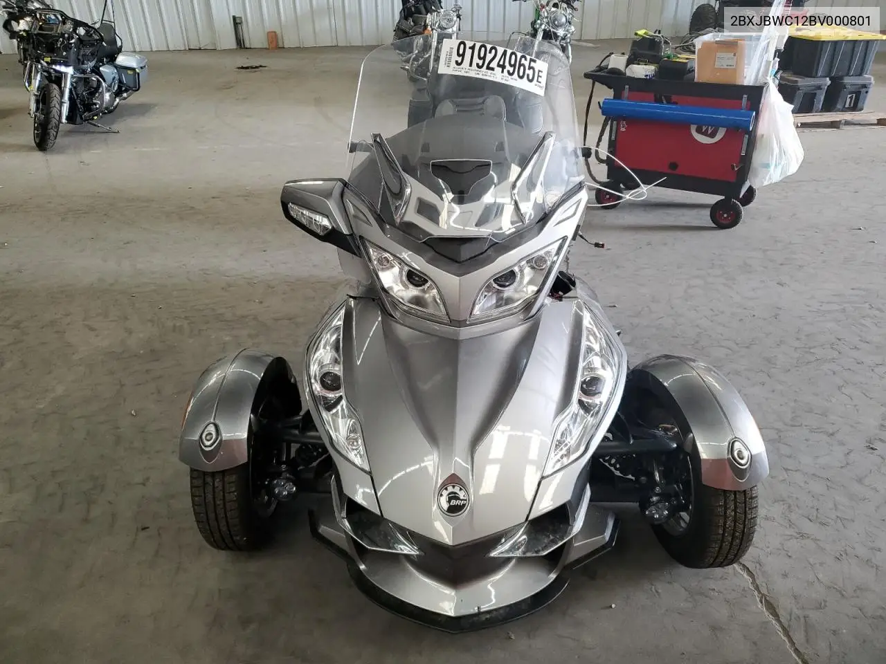 2BXJBWC12BV000801 2011 Can-Am Spyder Roadster Rts