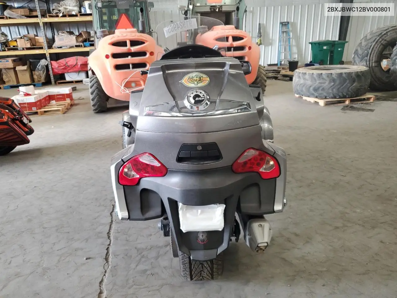2BXJBWC12BV000801 2011 Can-Am Spyder Roadster Rts