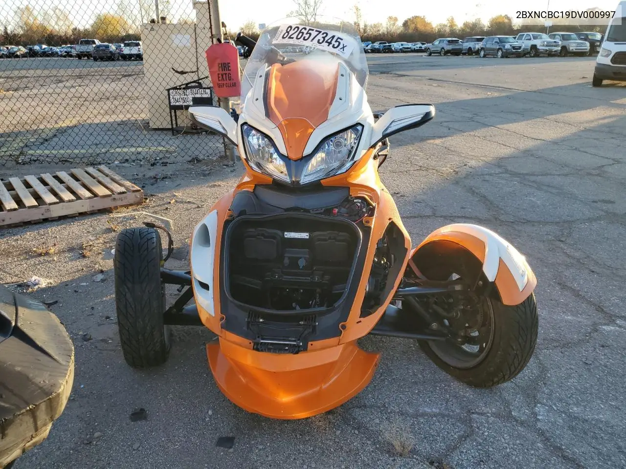 2BXNCBC19DV000997 2013 Can-Am Spyder Roadster St