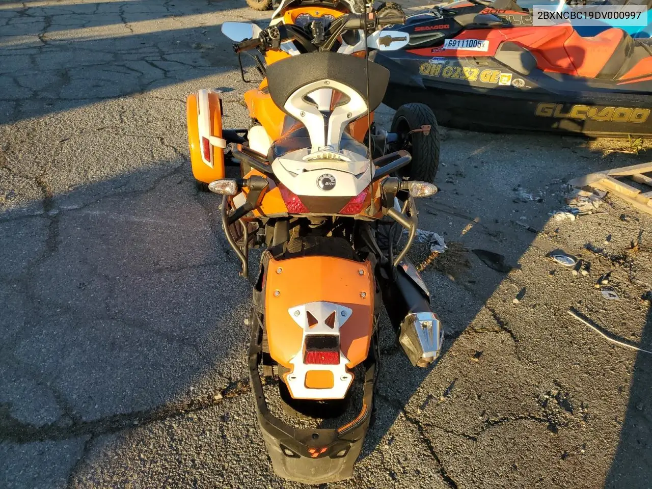 2BXNCBC19DV000997 2013 Can-Am Spyder Roadster St