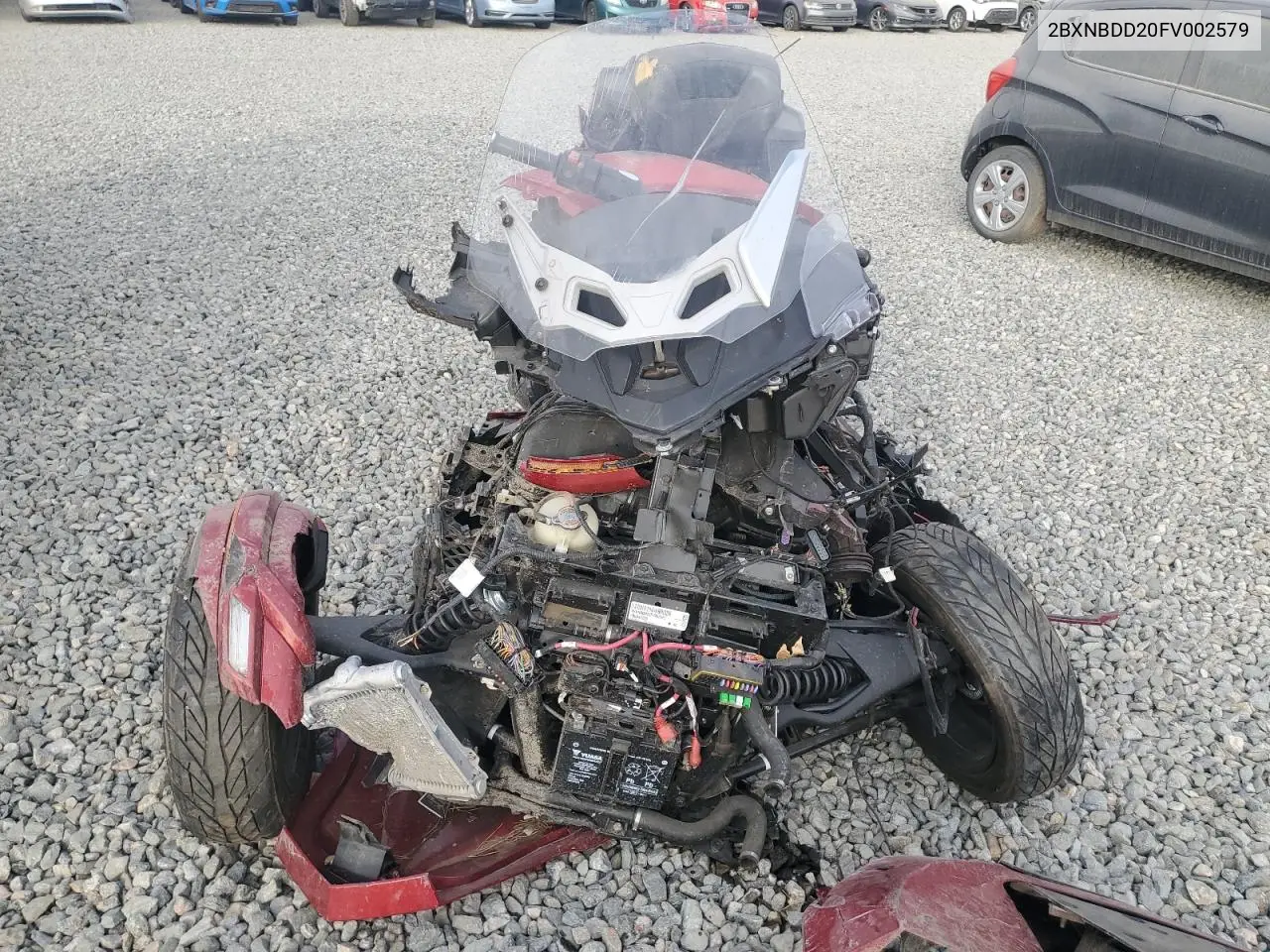 2BXNBDD20FV002579 2015 Can-Am Spyder Roadster Rt