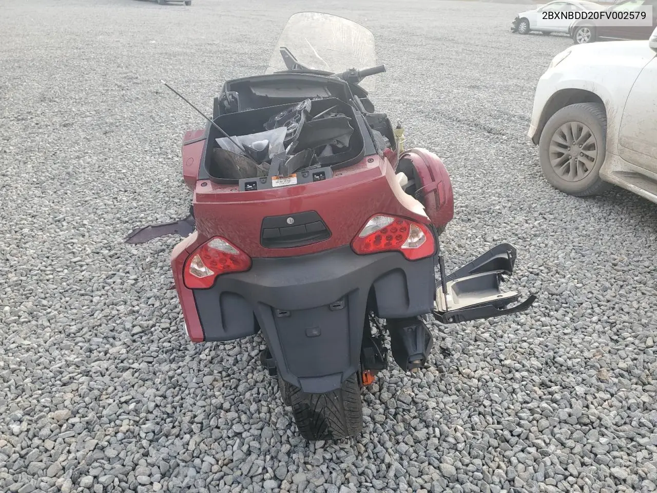 2BXNBDD20FV002579 2015 Can-Am Spyder Roadster Rt