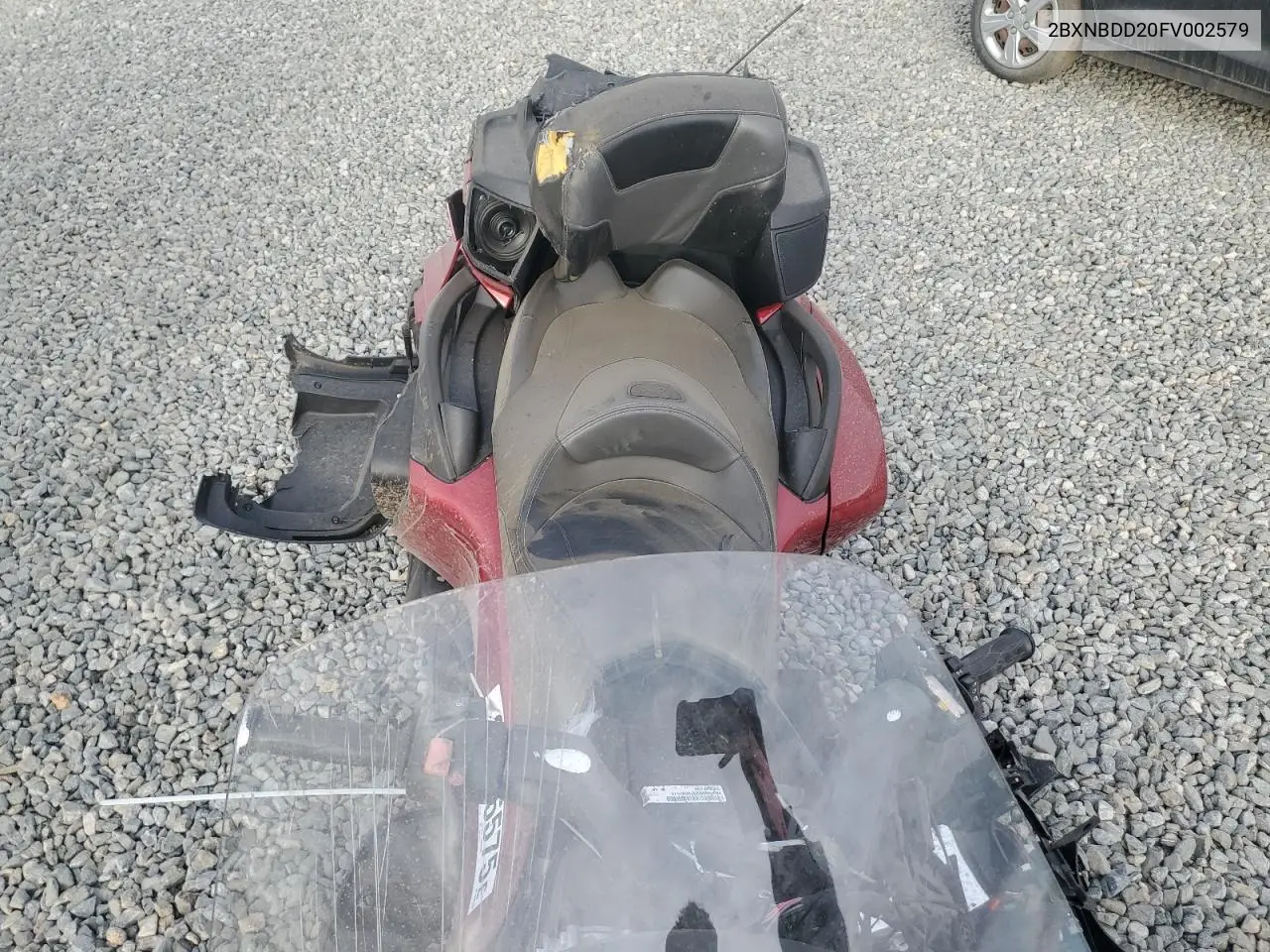 2BXNBDD20FV002579 2015 Can-Am Spyder Roadster Rt