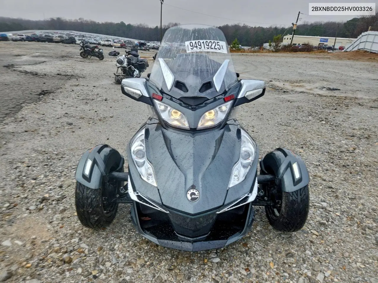 2BXNBDD25HV003326 2017 Can-Am Spyder Roadster Rt