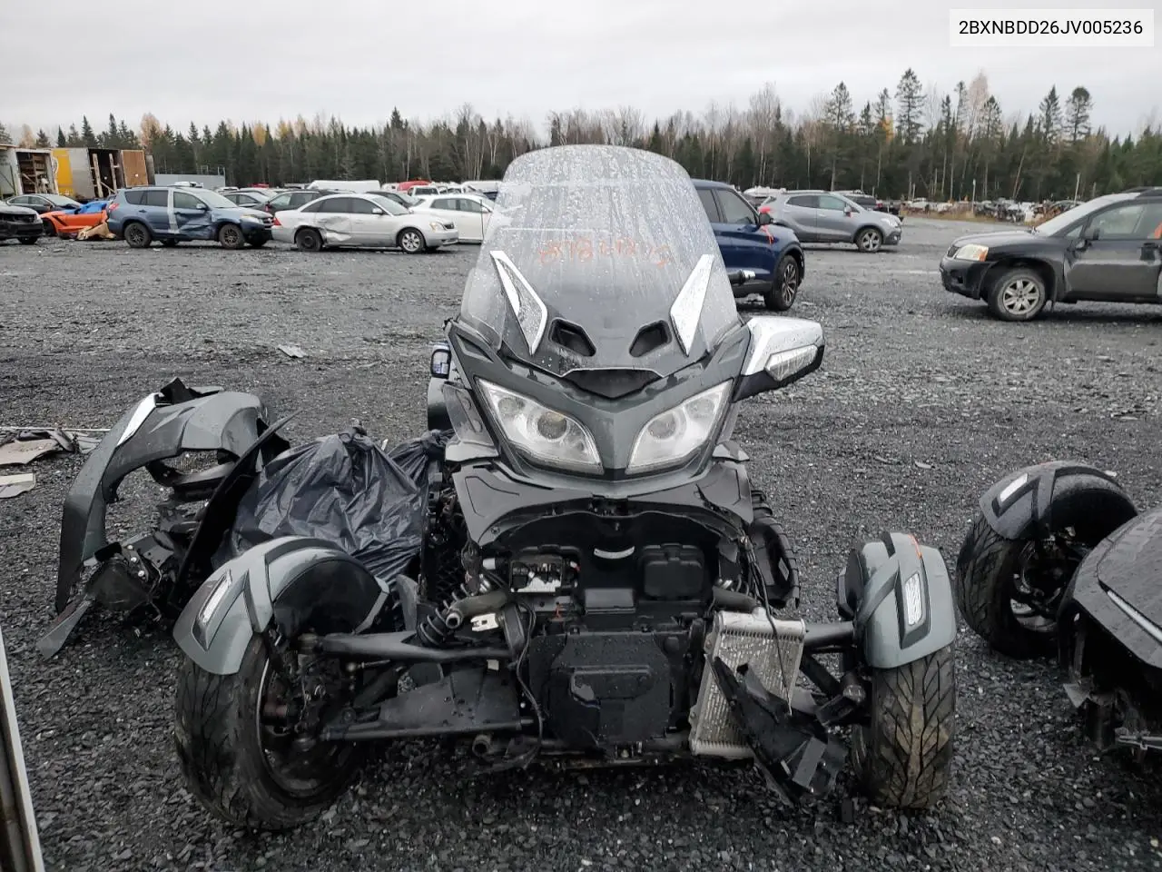 2BXNBDD26JV005236 2018 Can-Am Spyder Roadster Rt