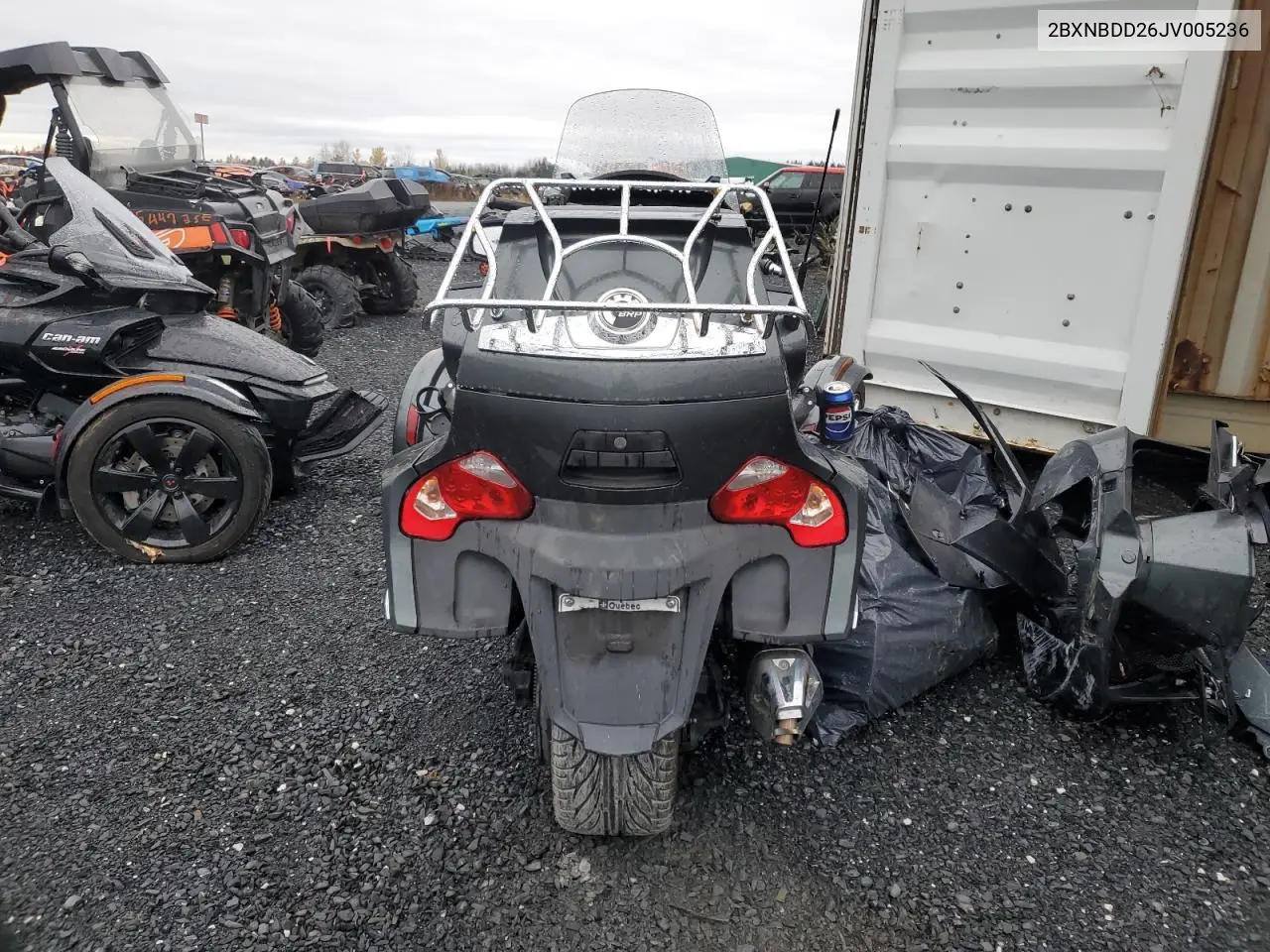 2BXNBDD26JV005236 2018 Can-Am Spyder Roadster Rt