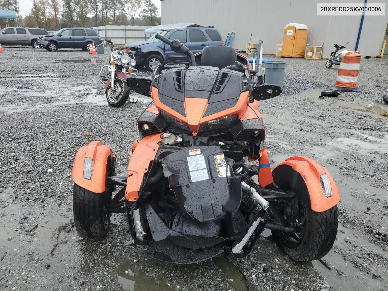 2BXREDD25KV000006 2019 Can-Am Spyder Roadster F3-T