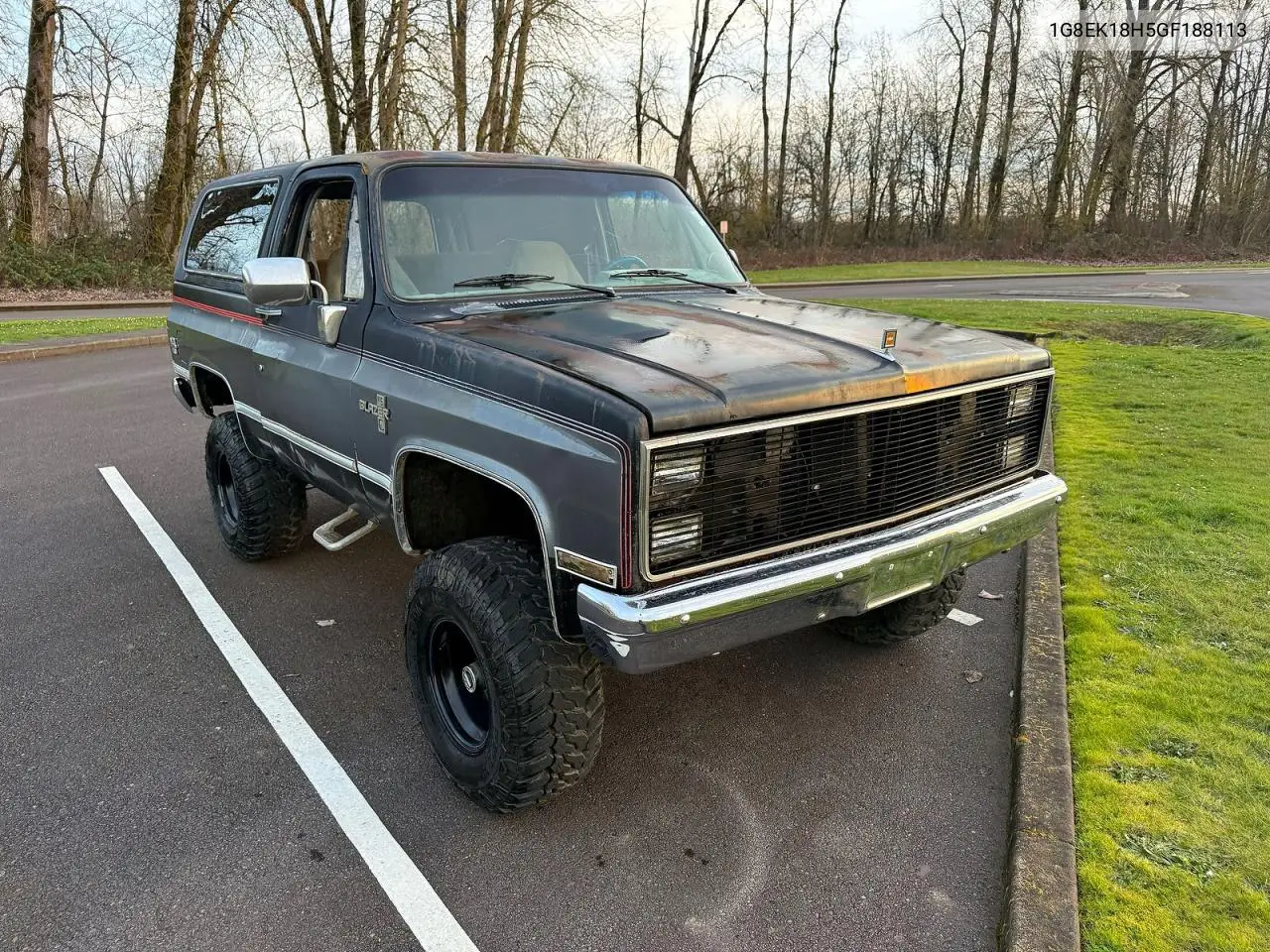 1986 Chevrolet Blazer K10 VIN: 1G8EK18H5GF188113 Lot: 48020296